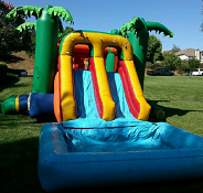 Rent Kids Birthday Party Bounce House Jumpers - Rent Tables and Chairs - Canopy Rentals in Sunnyvale, Los Gatos, Mountain View, Menlo Park, Palo Alto, Redwood City, San Mateo, and San Carlos